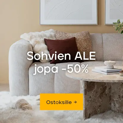 Sohvien ALE jopa -50%