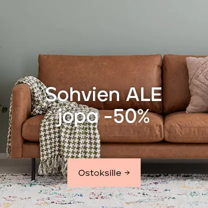 Sohvien ALE jopa -50%
