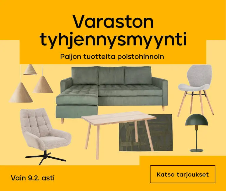 Varaston tyhjennysmyynti