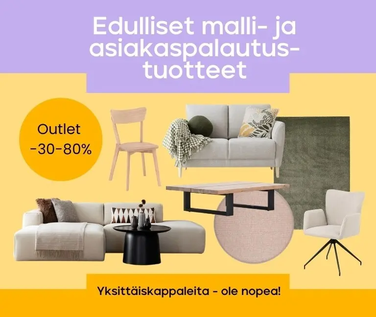 Malli- ja asiakaspalautustuotteet