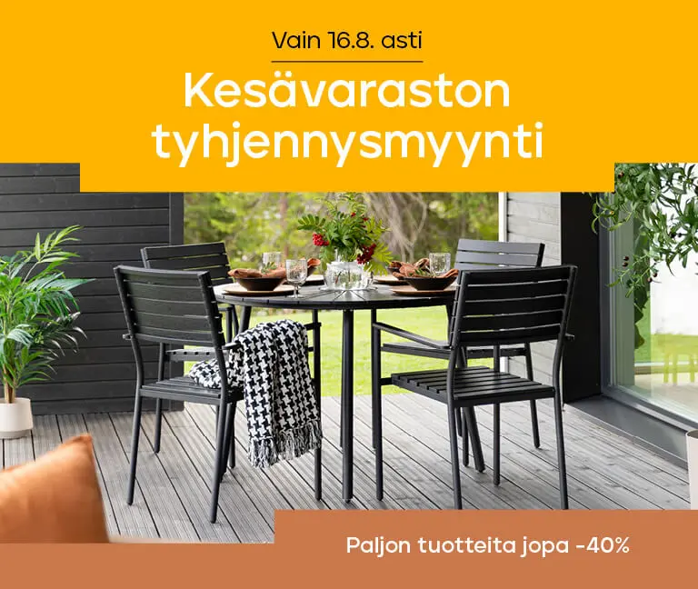 Kesävaraston tyhjennysmyynti