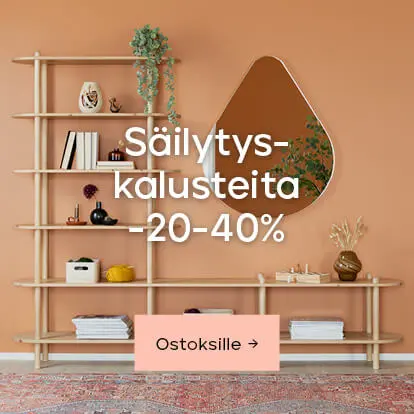 Säilytyskalusteita -20-40%