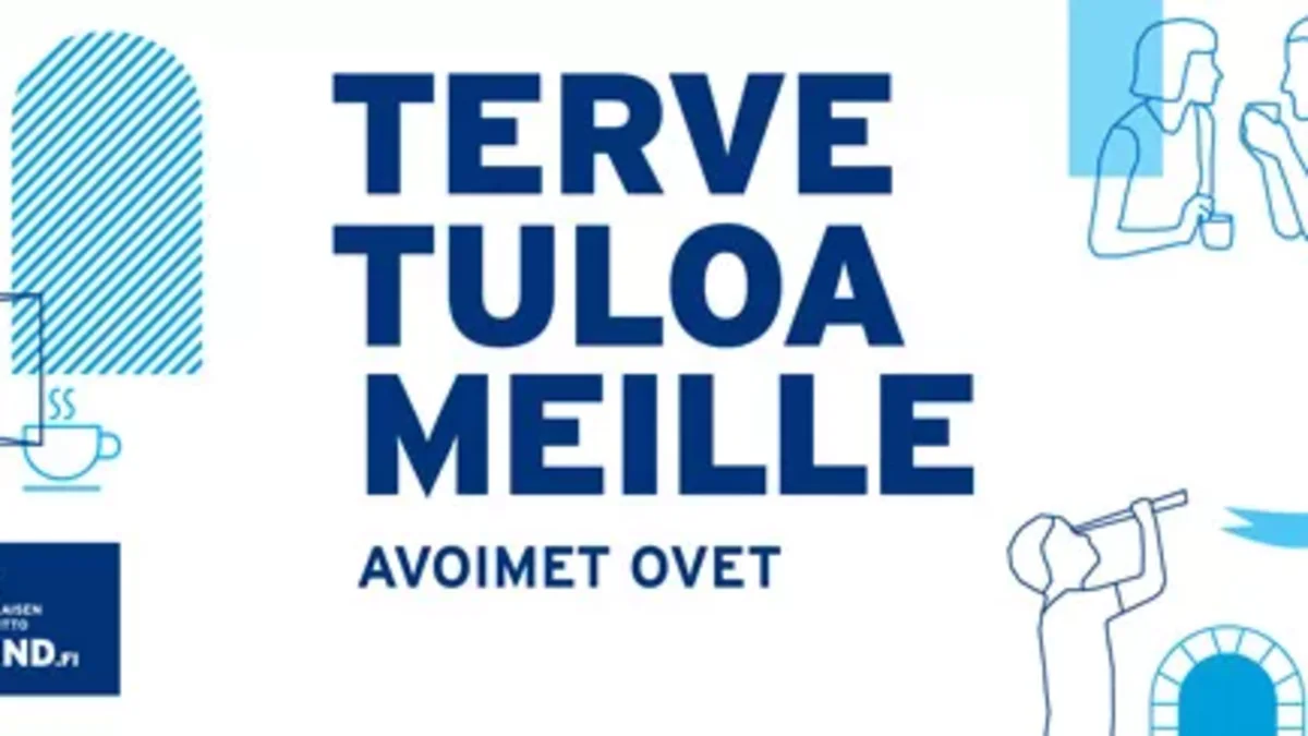 tervetuloameille banneri 550