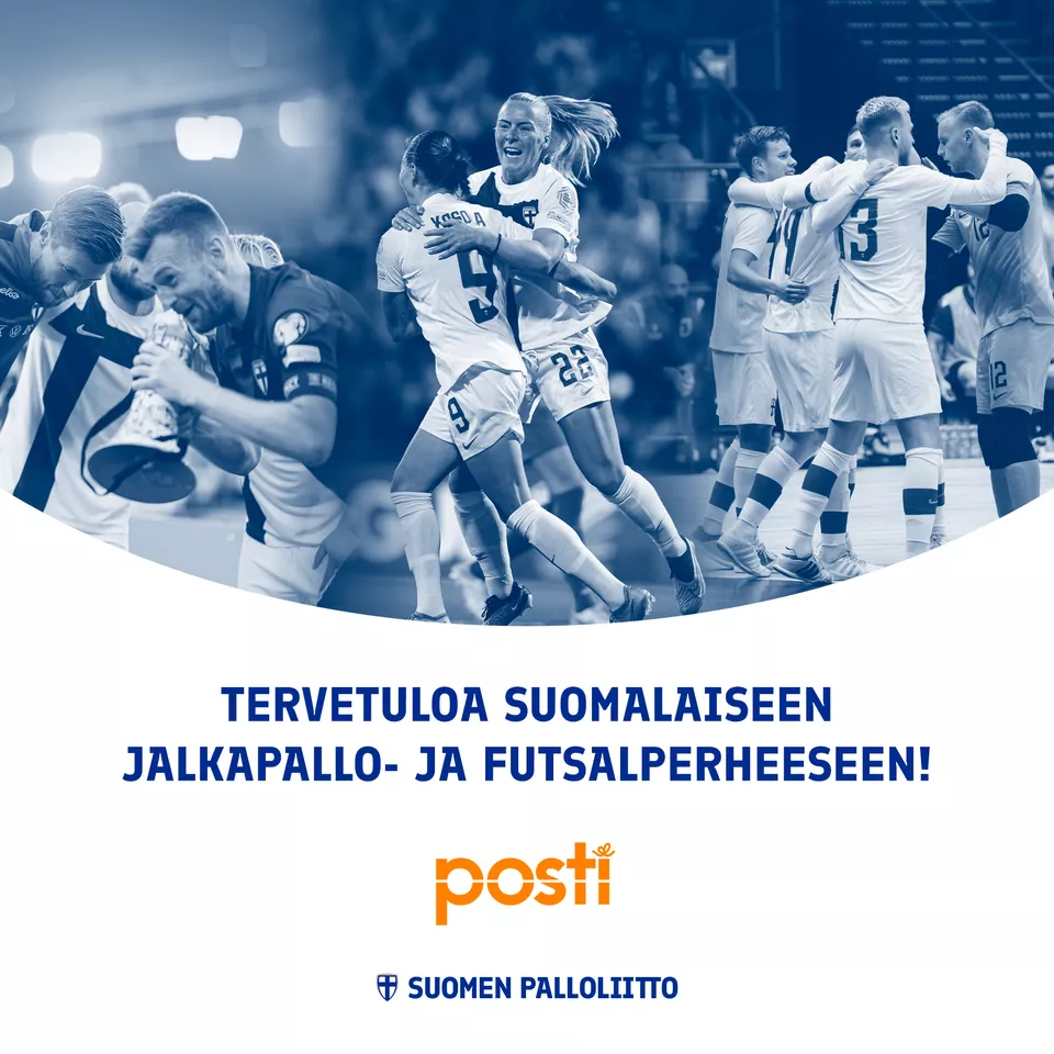 Posti to become the main partner of the Football Association of Finland