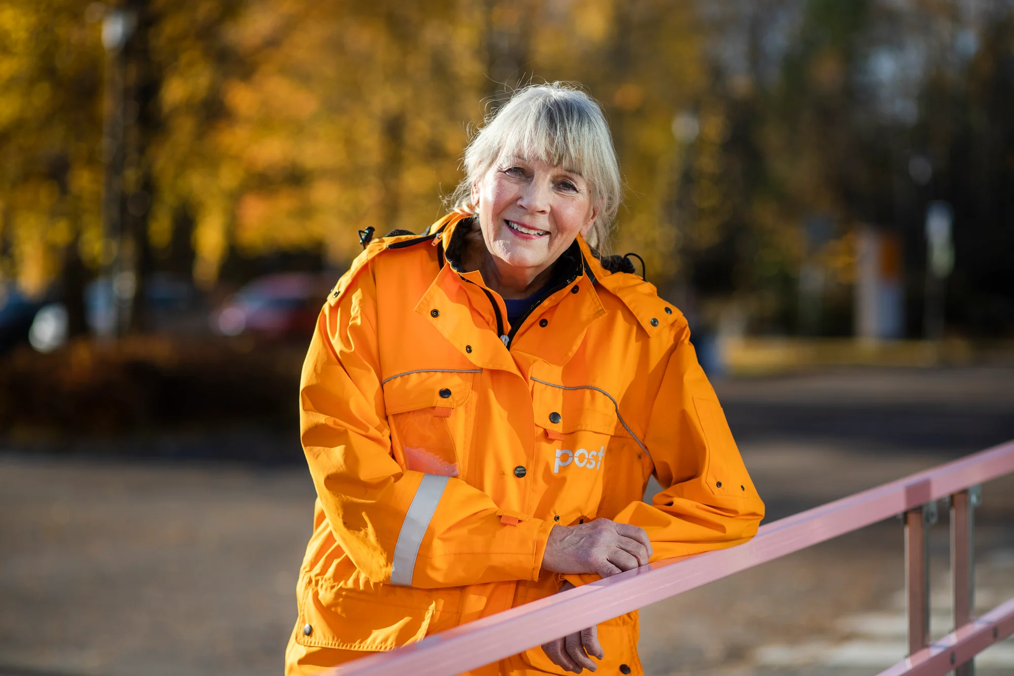 Posti employee Marja Vilppula.