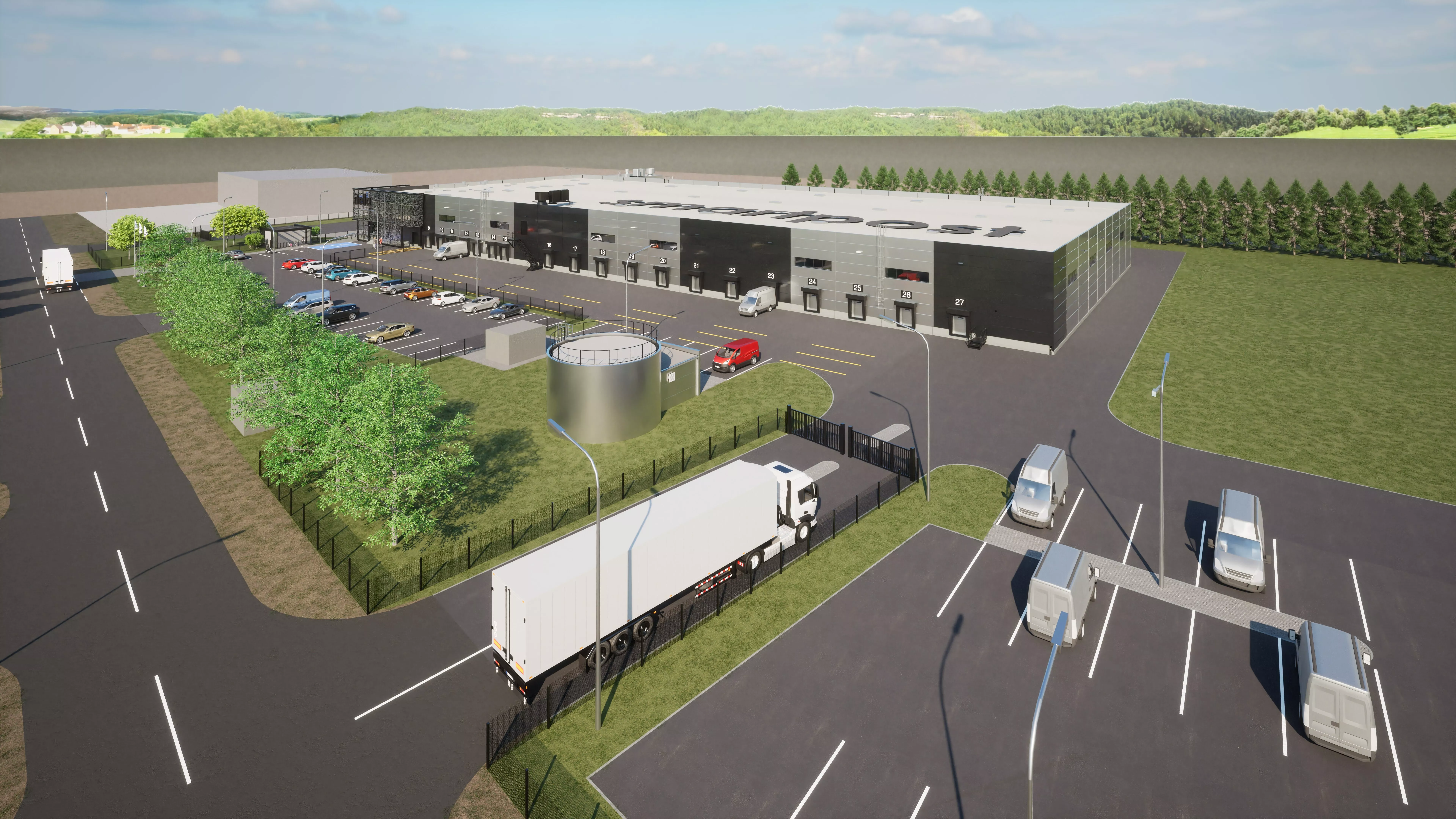 New logistics center in Estonia