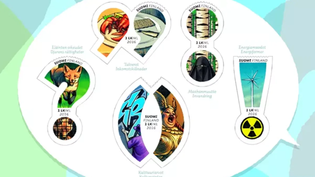 Freedom of words-stamps