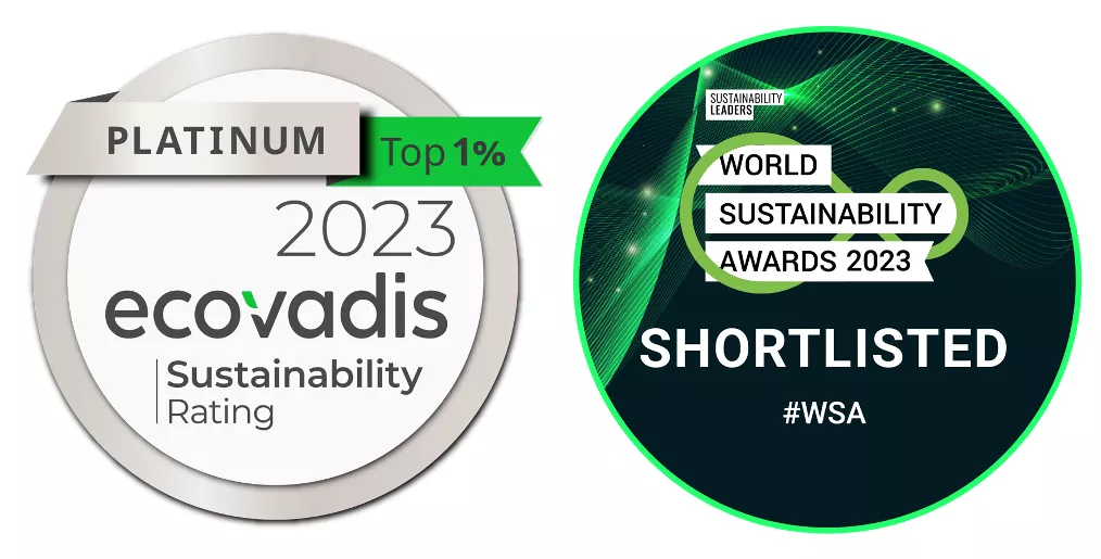 Posti's sustainability is once again at the best platinum level in the Ecovadis assessment, finalist in WSA