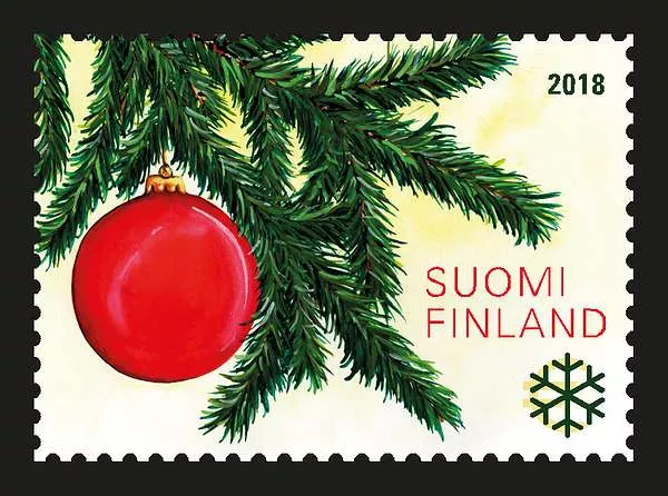 Christmastime stamp