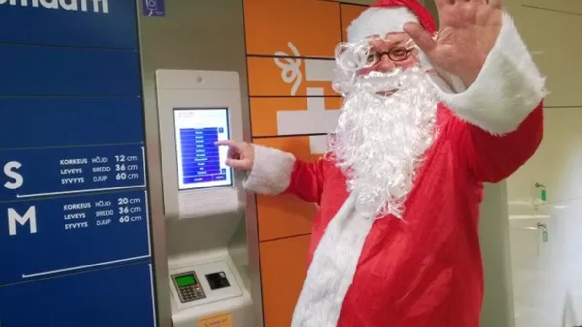 joulupukki pakettiautomaatti