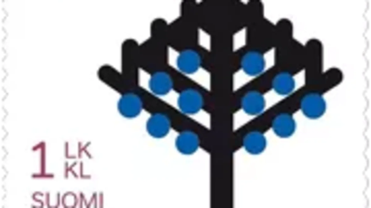 Artists' Association of Finland's 150th anniversary stamp