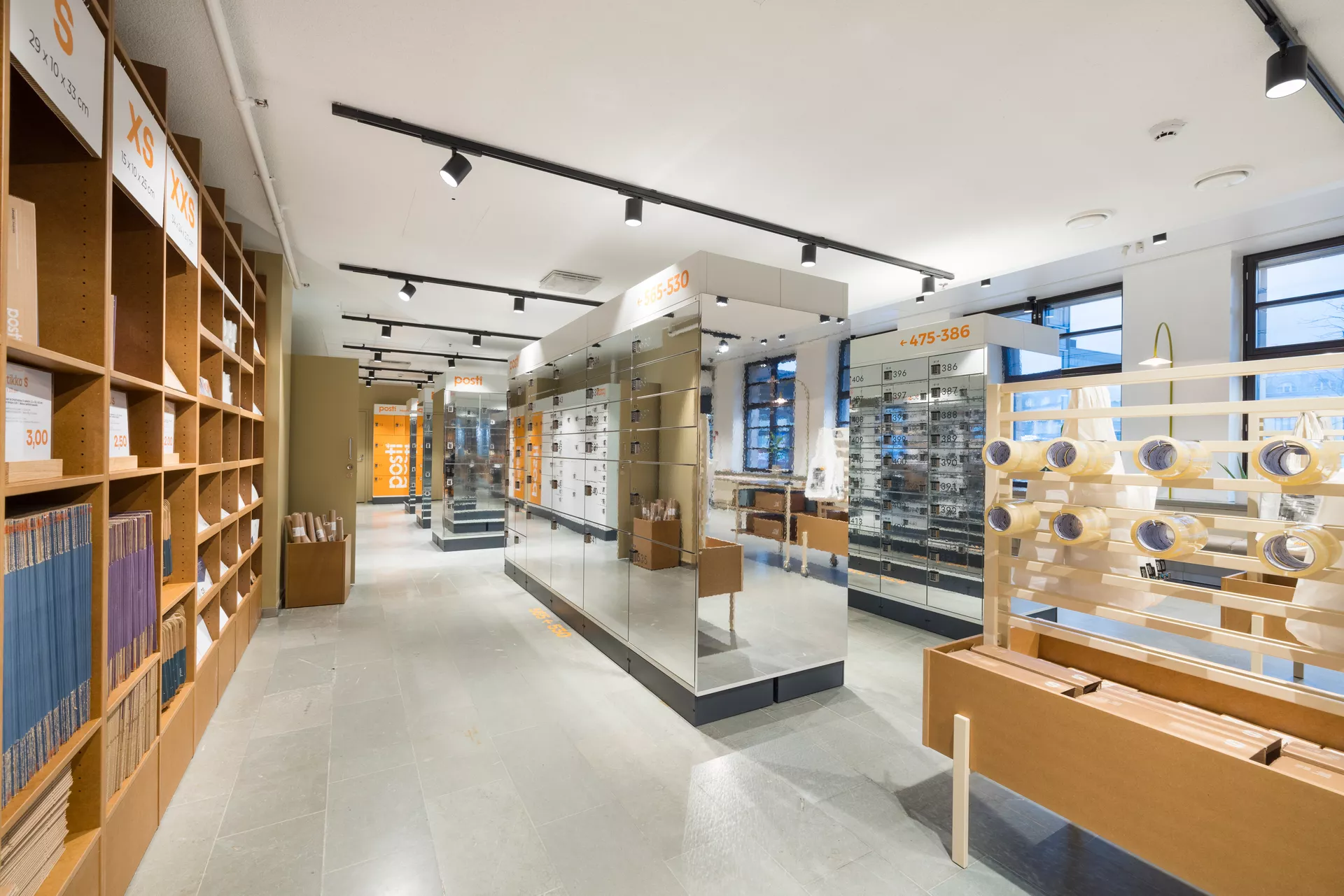 The new main post office has opened in Postitalo in Helsinki’s city center