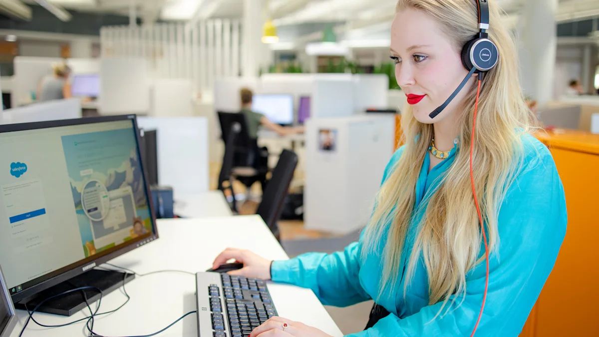 A picture of customer service representative