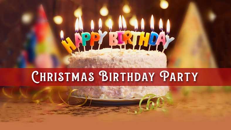 Christmas Birthday Party Sermon Series