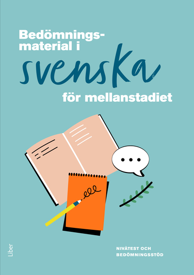 Omslag: Bedömningsmaterial i svenska för mellanstadiet (nedladdningsbar)