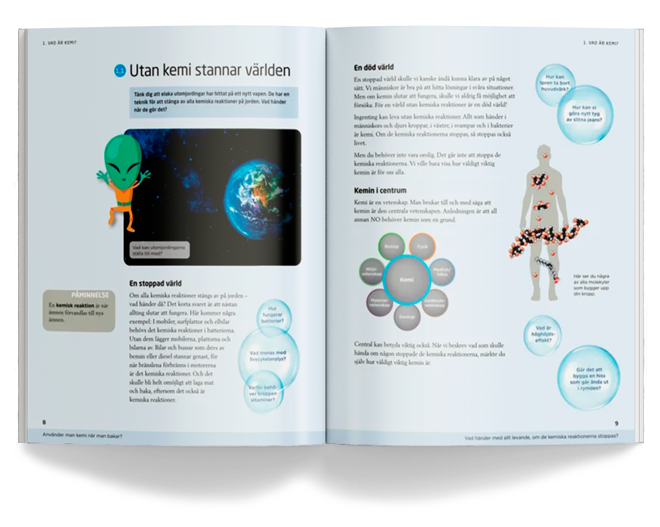 Spektrum kemi open book