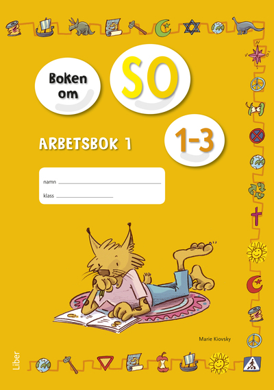 Omslag: Boken om SO 1-3 Arbetsbok 1