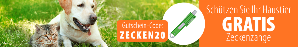 Jetzt Zeckenzange GRATIS sichern!