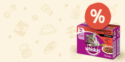 Jetzt Whiskas 96 + 24 GRATIS sichern!