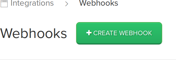 iterable integration webhook create