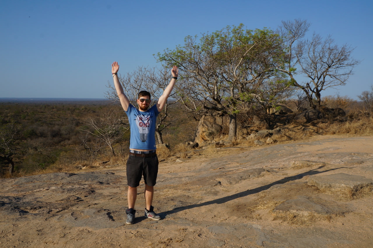 Me posing in Kruger National Park