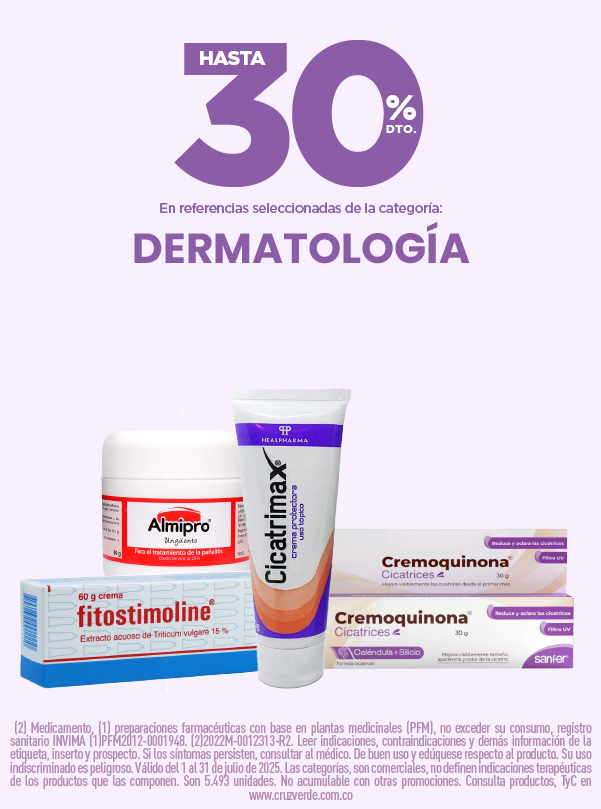 productos dermatologicos en cruz verde