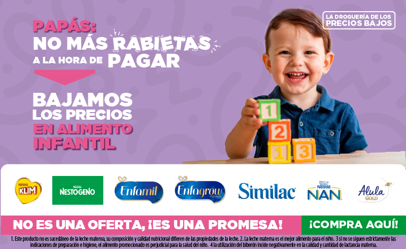 ofertas alimento infantil cruz verde