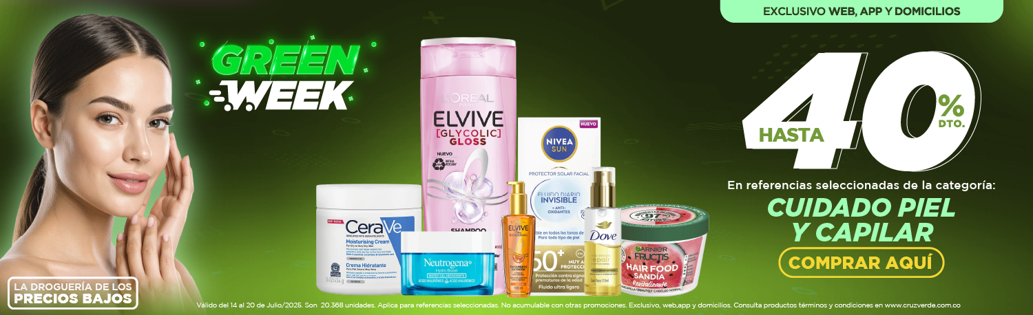 Ofertas cuidado piel greenweek