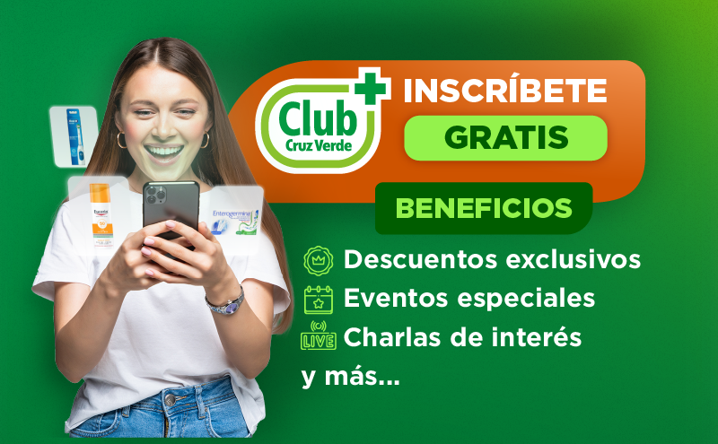 Inscribete al Club Cruz Verde