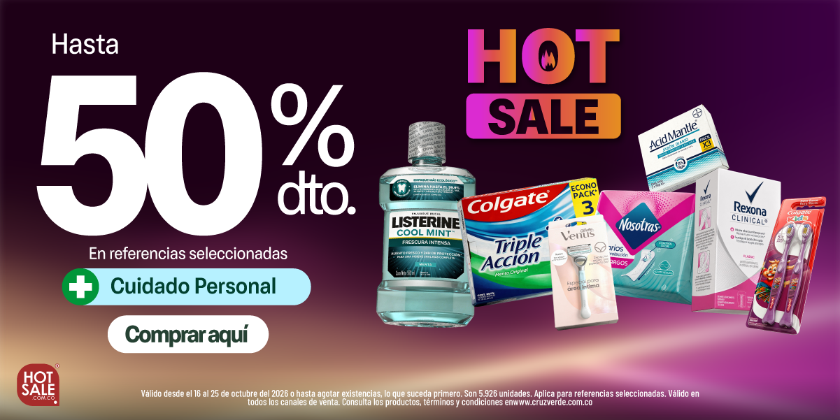 Cruz Verde - Oferta productos para la higiene personal Domicilio gratis