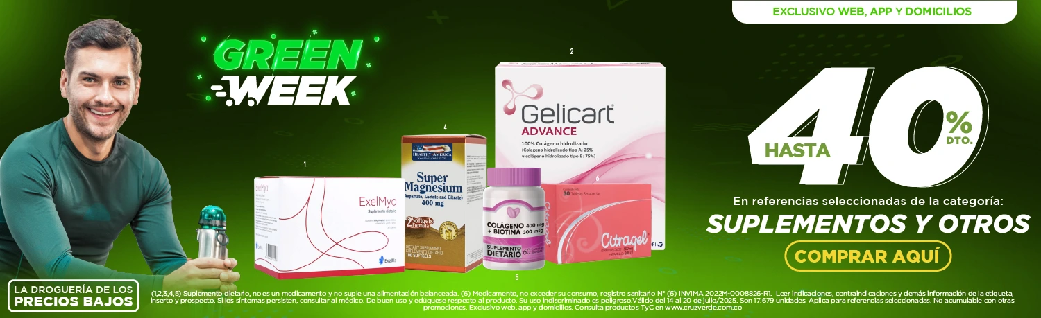 Ofertas Suplementos dietarios Cruz Verde