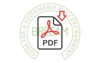 Fichas de sostenibilidad para sellos BREEAM ChovA