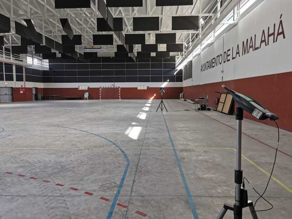 La Malahá: éxito en la rehabilitación acústica de un pabellón deportivo 