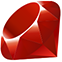 The Ruby logo is Copyright © 2006, Yukihiro Matsumoto, distributed under CC BY-SA 2.5.