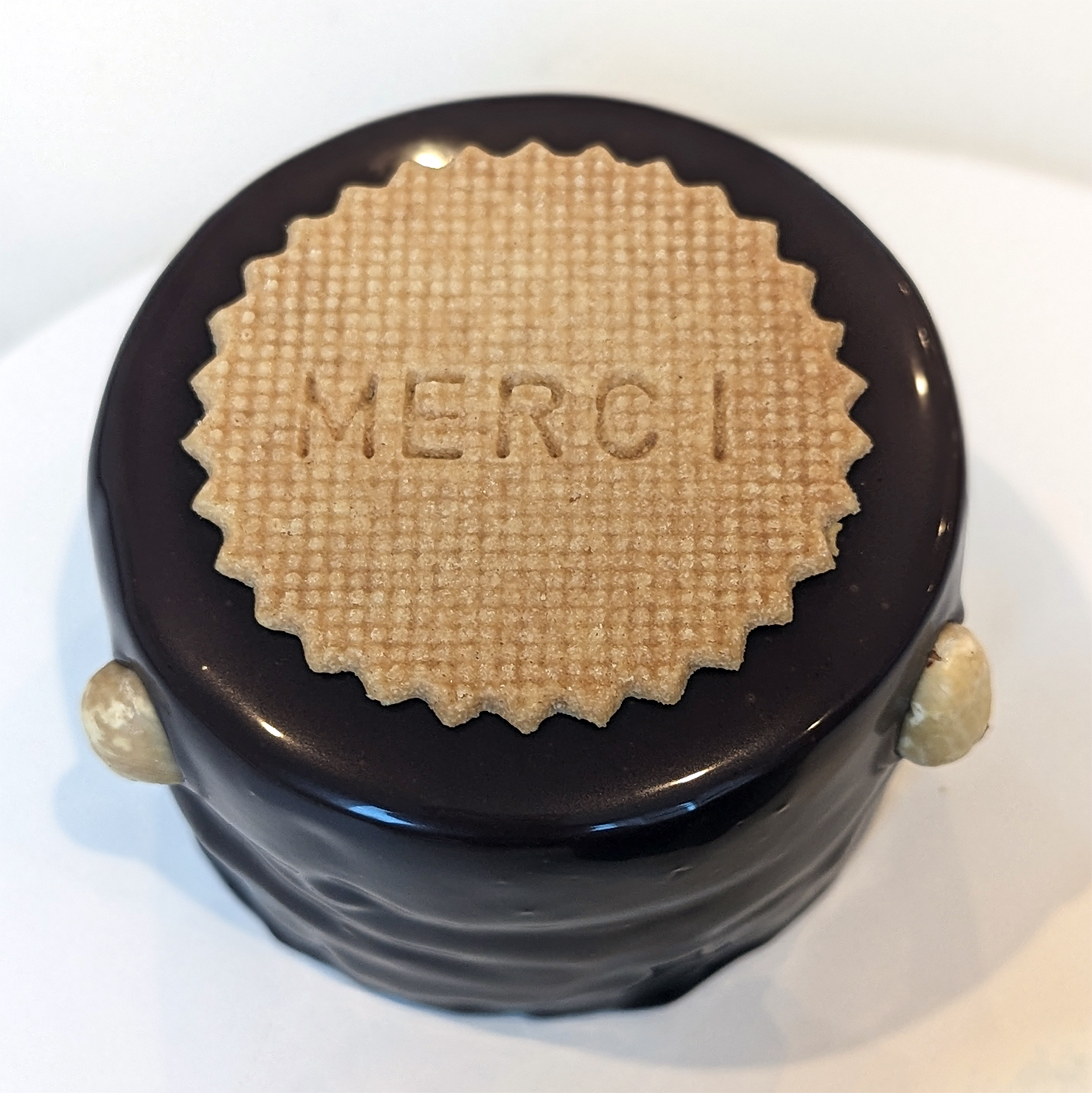 A chocolate & praliné entremet