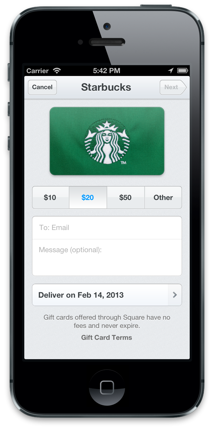 TimesSquare: a calendar view for iOS and Android apps