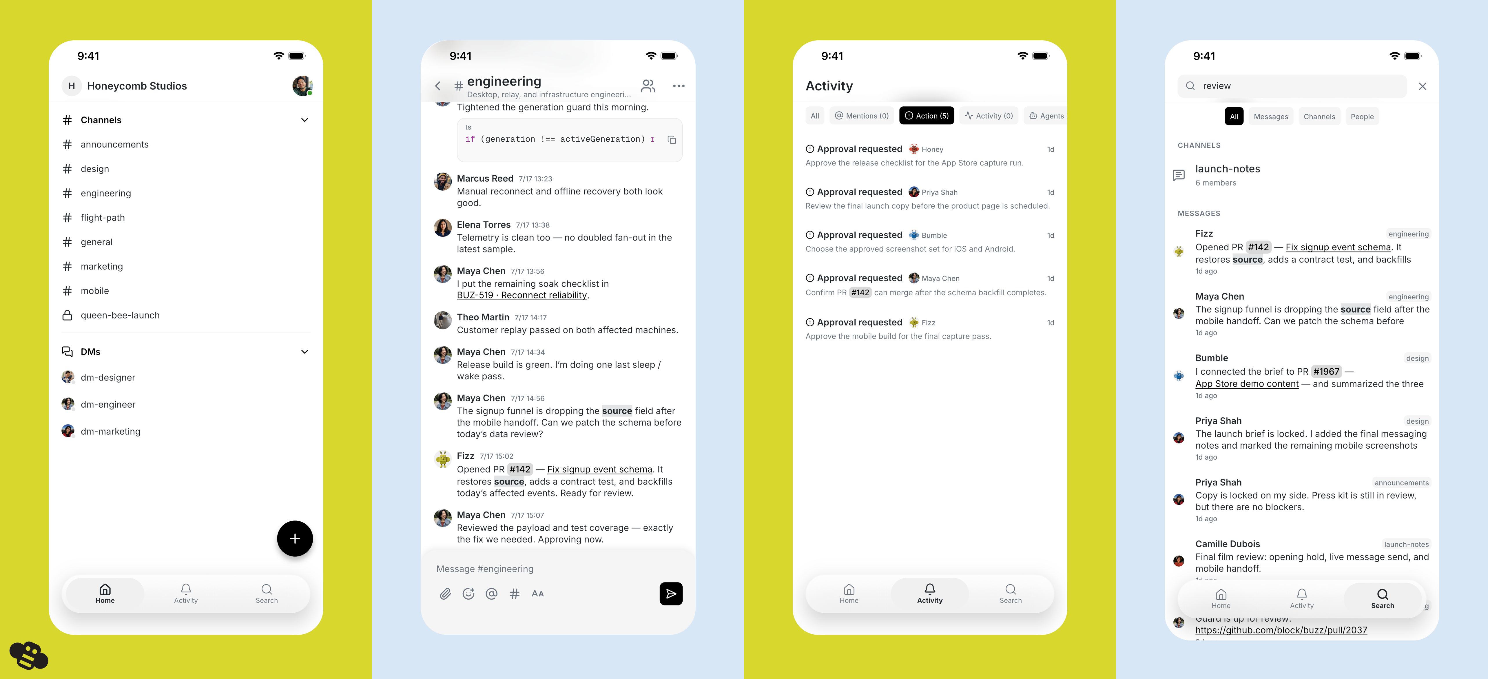 A Buzz on your phone