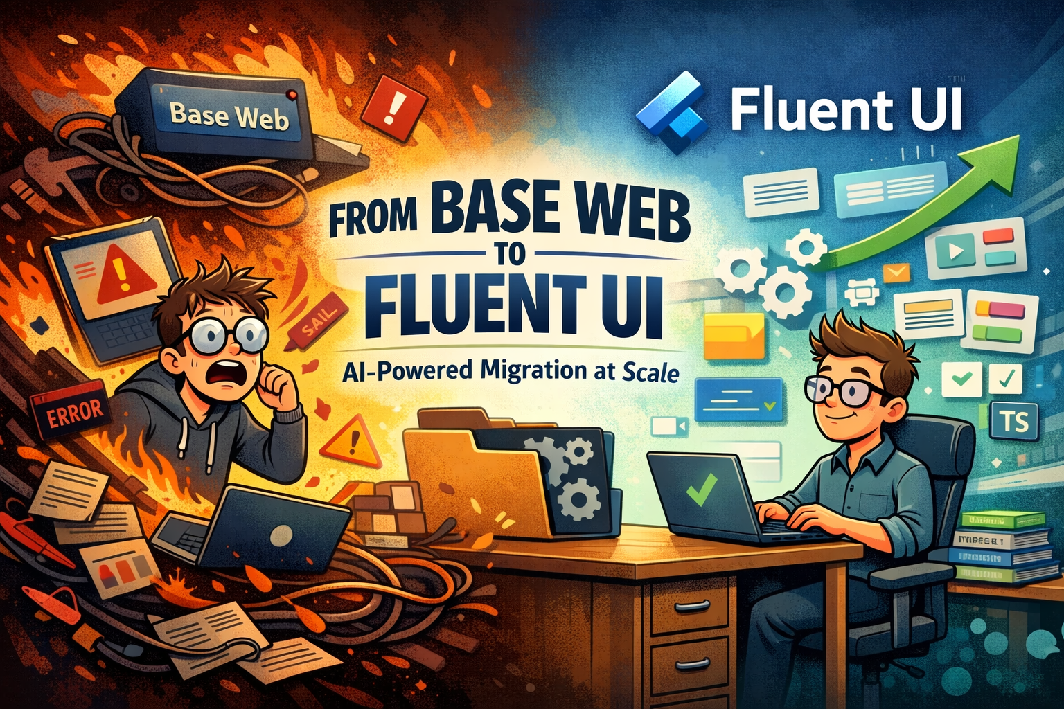 From Base Web to Fluent UI Without a Flag Day