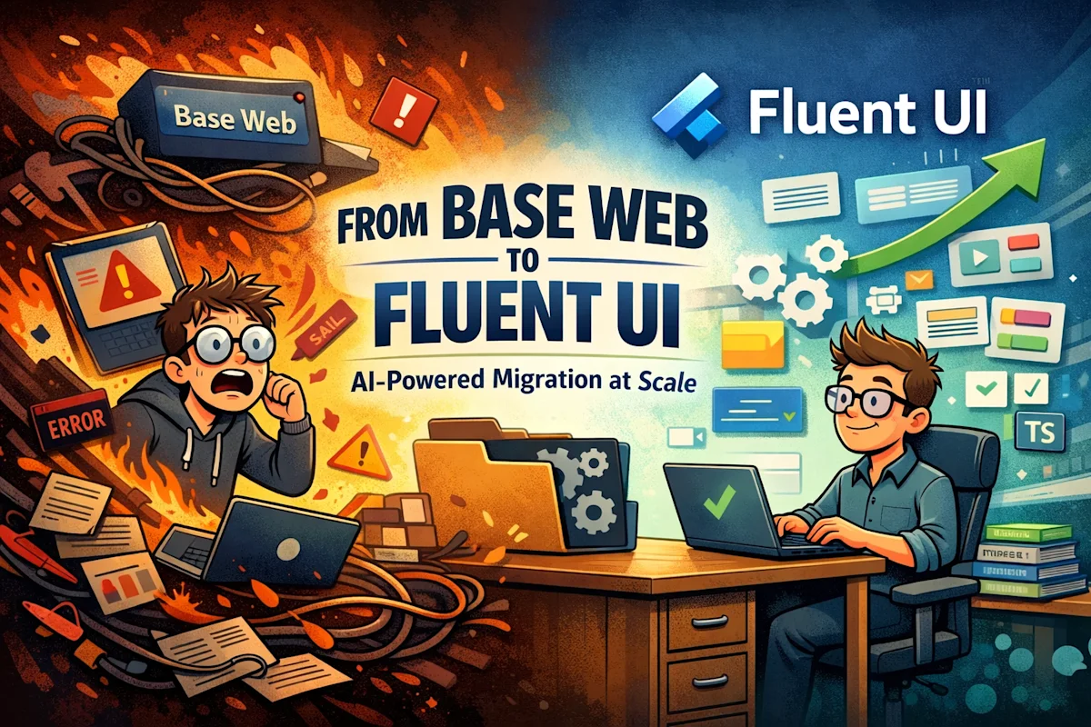 From Base Web to Fluent UI Without a Flag Day