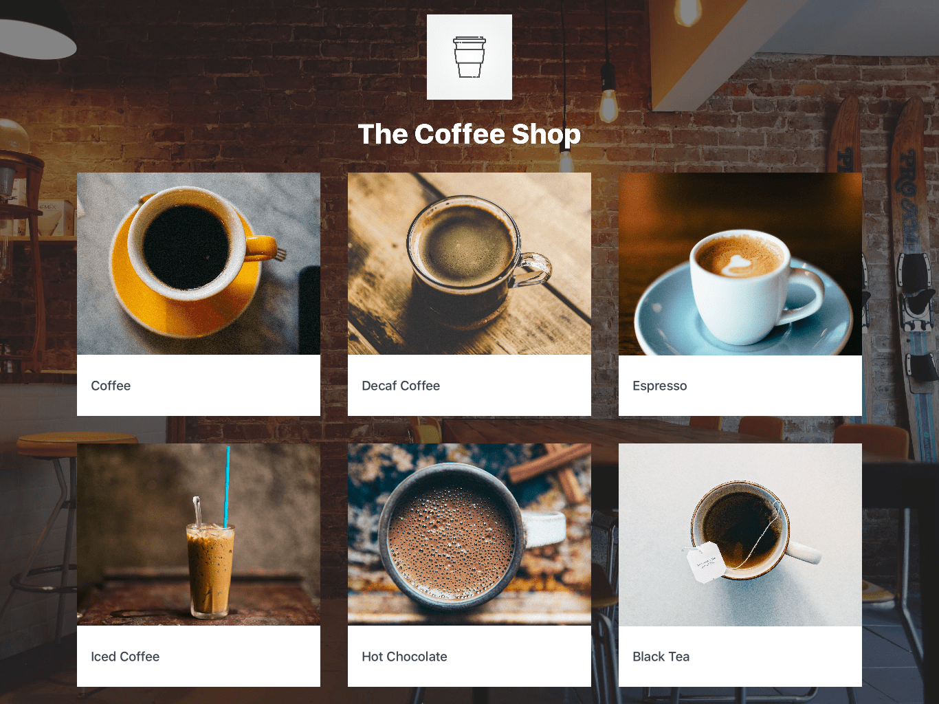 The Coffee Shop Kiosk