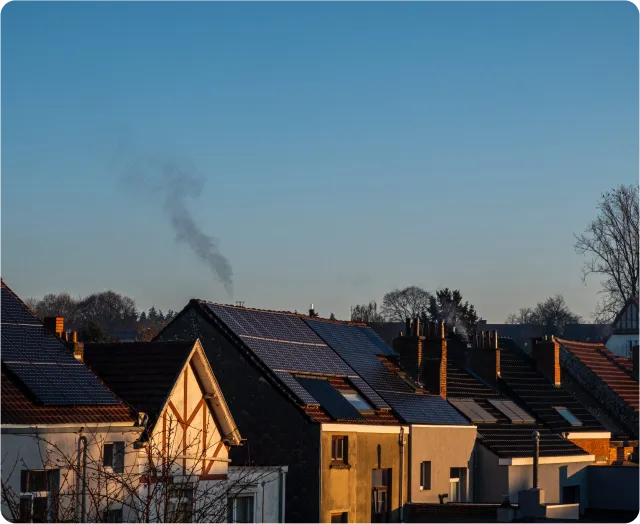 Houses with Solar Panels