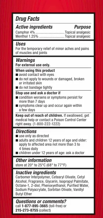 TYLENOL® PRECISE® Nighttime Pain Relieving Cream