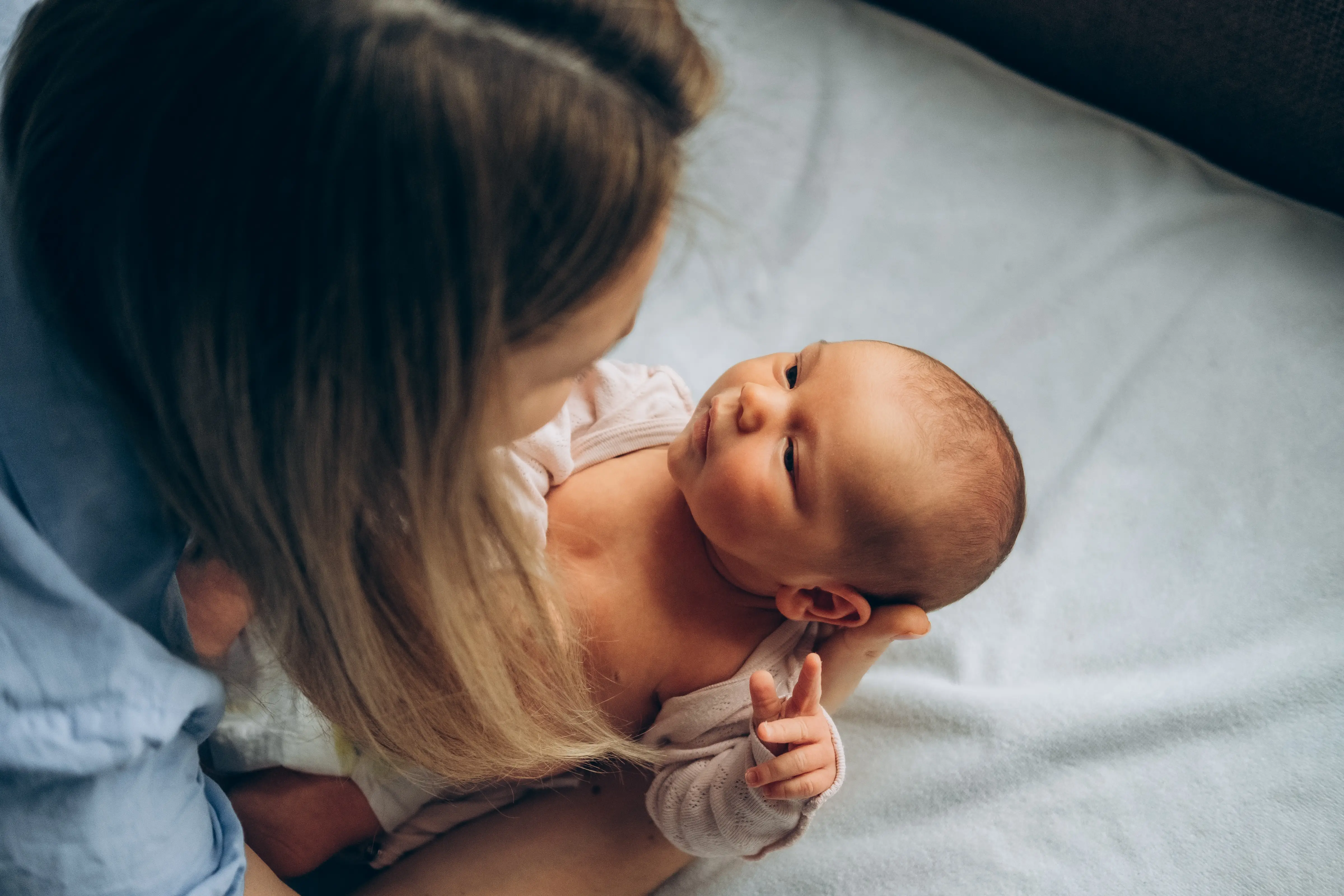 Woman Holding Baby