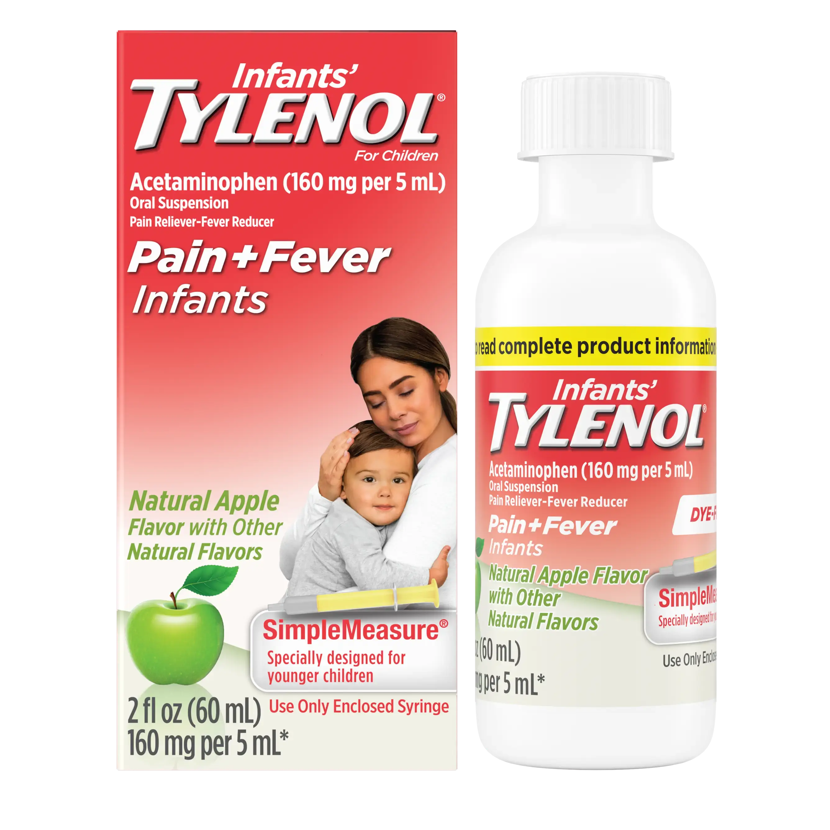 Infant Dye Free Natural Apple