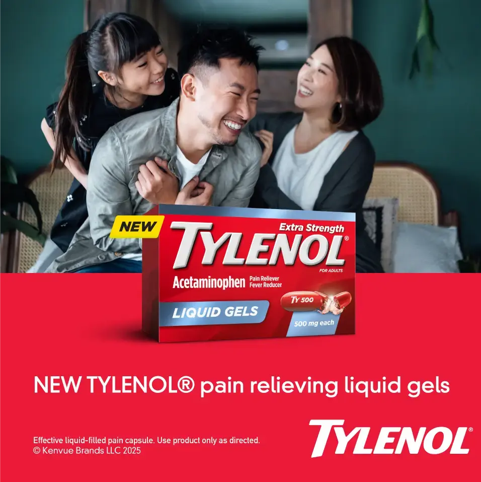 TYLENOL® Extra Strength Liquid Gels