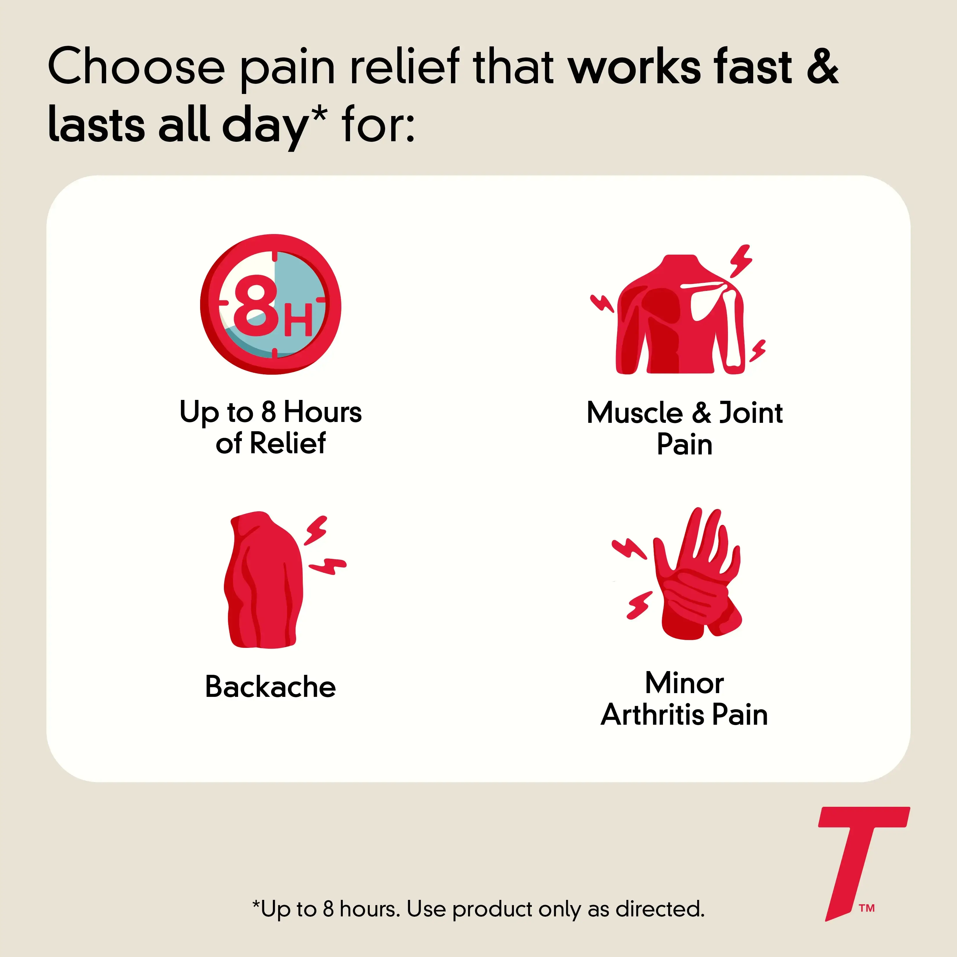 8 HR Muscle Aches & Pain Caplets