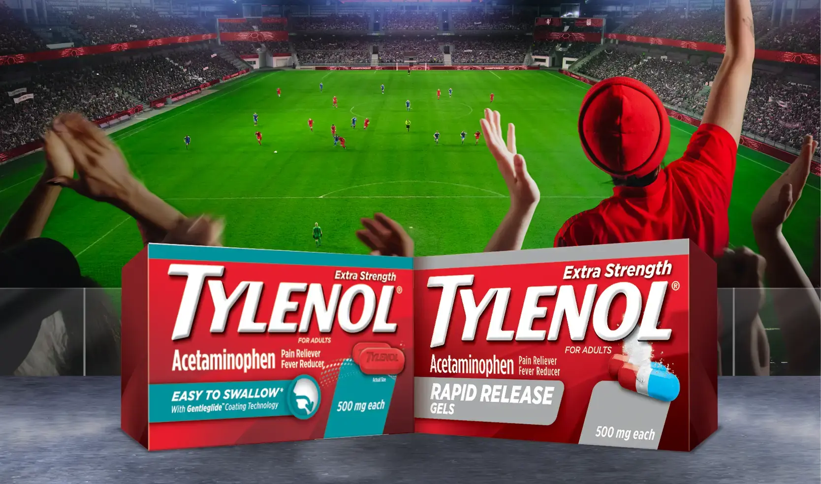 Headache and Muscle Pain Relief Products Enjoy the game without the pain