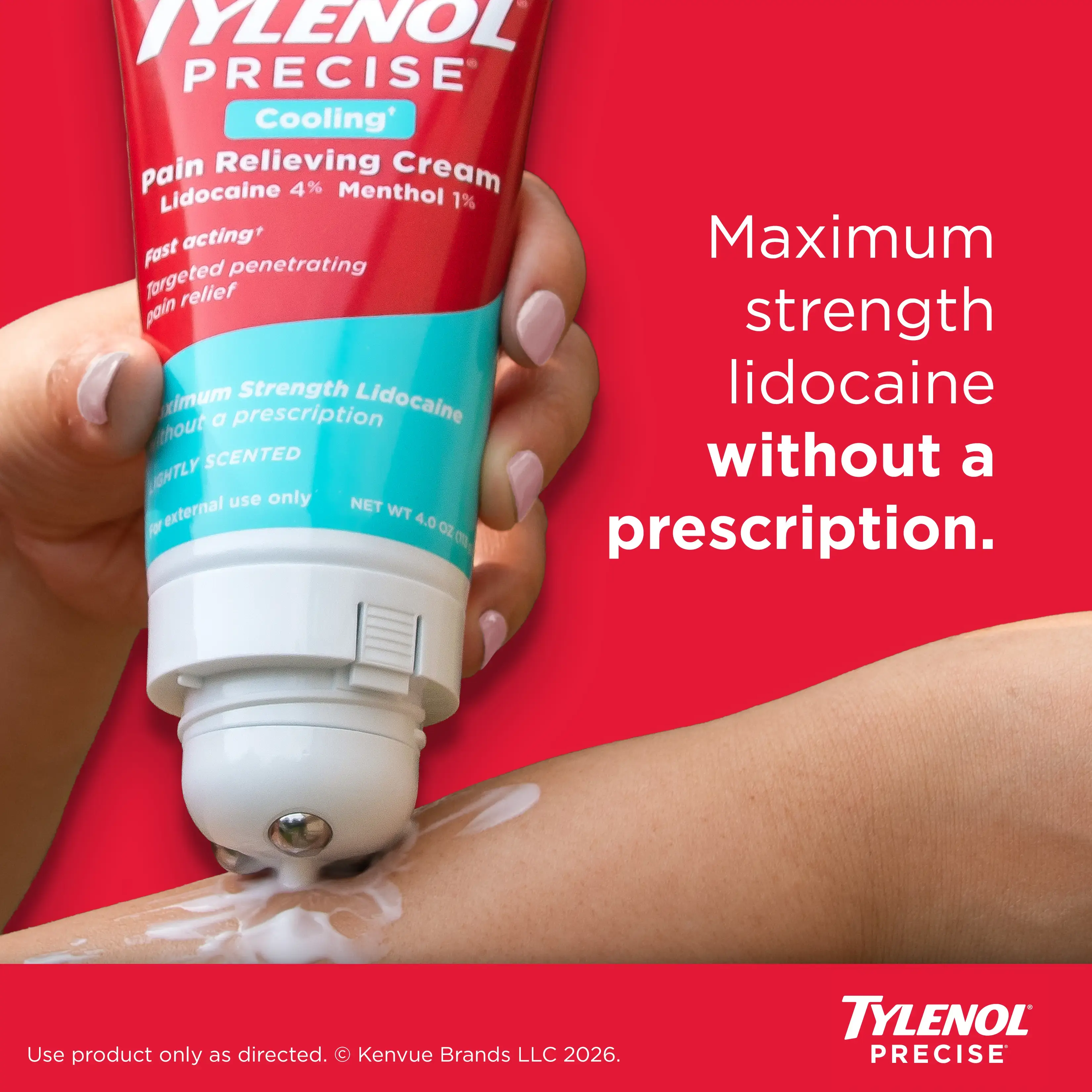 TYLENOL® PRECISE® Cooling Pain Relieving Cream