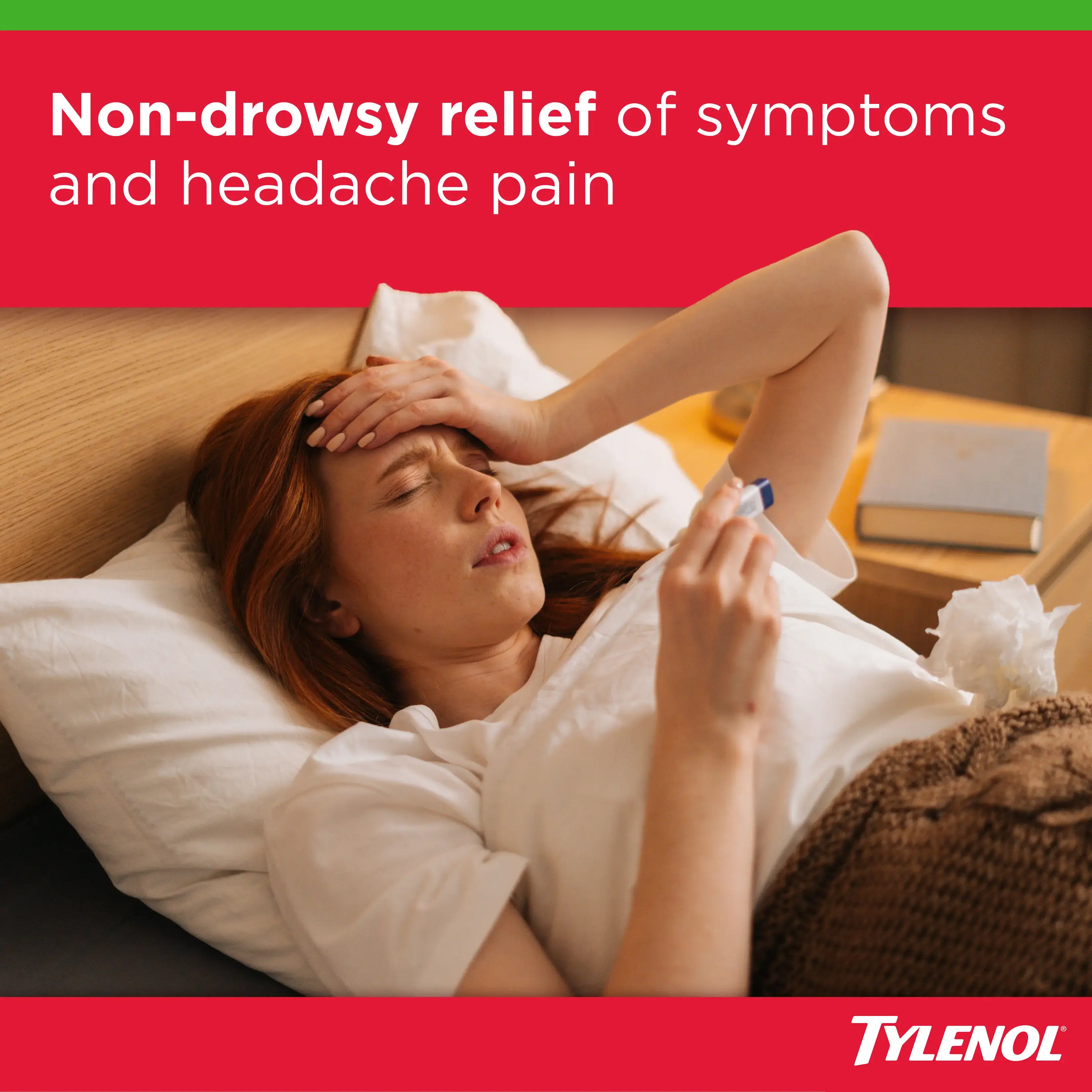 TYLENOL® Sinus + Headache Non-Drowsy Daytime Caplets