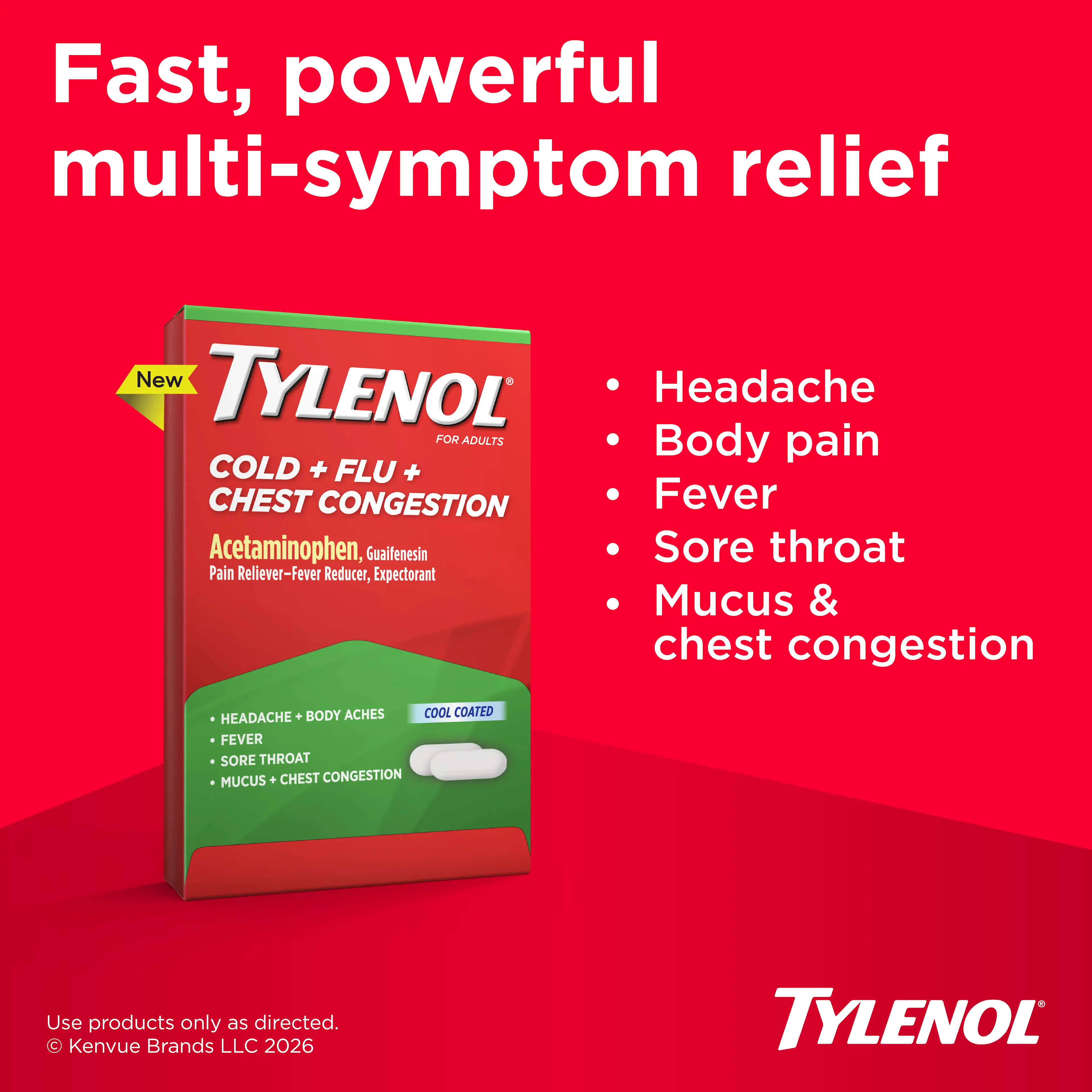 Fast, powerful multi-symptom relief